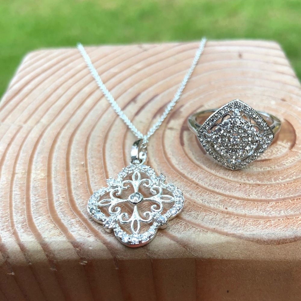 Necklace and Ring Set